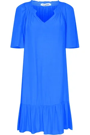 Co`Couture Dames, Jurken, Blauw, Maat: S