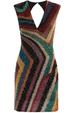 Roberto Cavalli Dames, Jurken, Veelkleurig, Maat: L