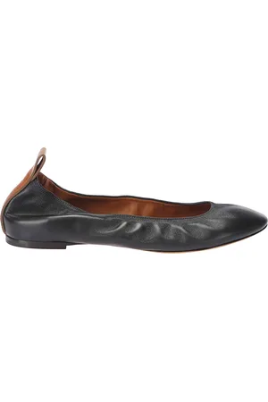 Lanvin Dames, Schoenen, Zwart, Maat: 37 EU Leer