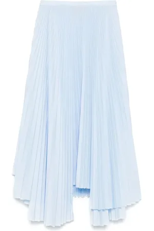 Plan C Dames, Rokken, Blauw, Maat: XS Katoen