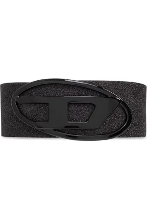Diesel Dames, Accessoires, Zwart, Maat: 80 CM Leer