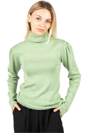 Silvian Heach Dames, Truien, Groen, Maat: M Nylon