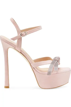 Stuart Weitzman Dames, Schoenen, Roze, Maat: 37 1/2 EU Suède