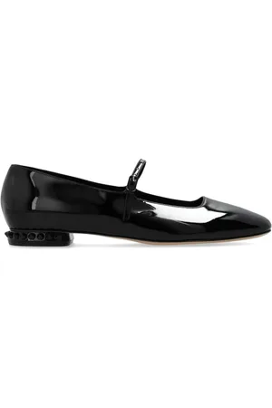 Casadei Dames, Schoenen, Zwart, Maat: 39 EU Leer