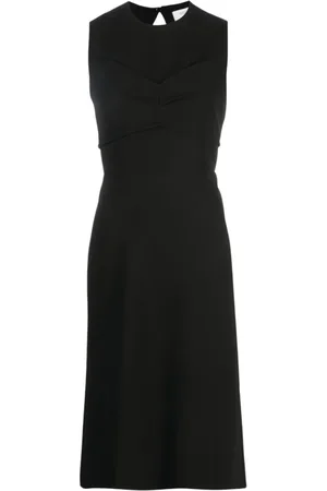 Sportmax Dames, Jurken, Zwart, Maat: M Poliester