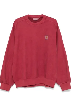 Carhartt Heren, Sweatshirts & Hoodies, Roze, Maat: L Katoen