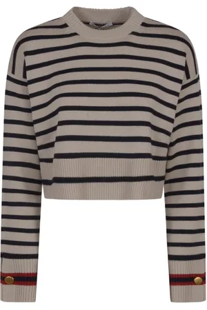 Max Mara Dames, Truien, Bruin, Maat: XL