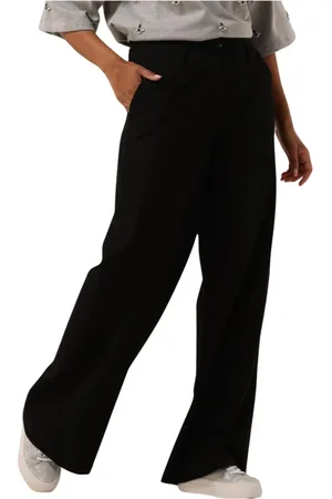 Summum Woman Dames, Broeken, Zwart, Maat: M Viscose