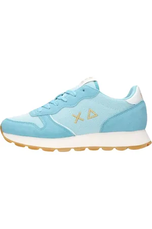 sun68 Dames, Schoenen, Blauw, Maat: 40 EU Suède