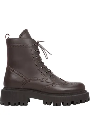 Estro Dames, Schoenen, Bruin, Maat: 37 EU Leer