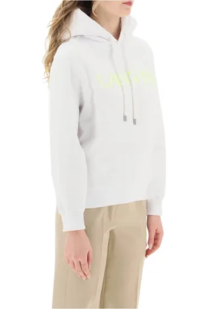 Lanvin Dames, Sweatshirts & Hoodies, Wit, Maat: S Katoen