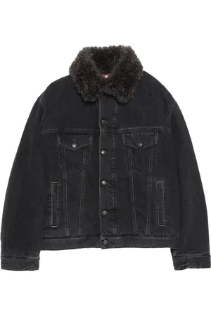 Acne Studios Dames, Jassen, Zwart, Maat: L Denim