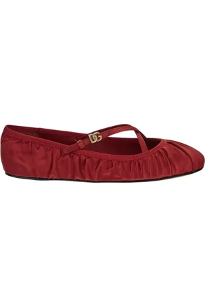 Dolce & Gabbana Dames, Schoenen, Rood, Maat: 40 EU Leer