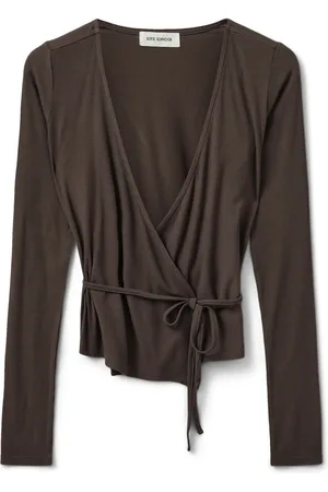 Sofie Schnoor Dames, Tops, Bruin, Maat: S