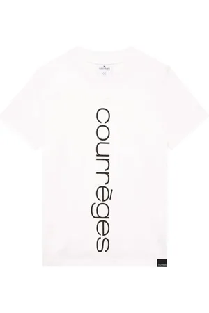 Courrèges Dames, Tops, Wit, Maat: L Katoen
