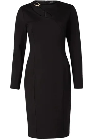 Liu Jo Dames, Jurken, Zwart, Maat: M Viscose