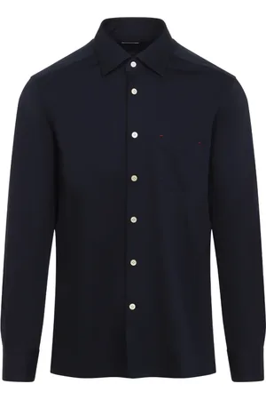 Kiton Heren, Overhemden, Blauw, Maat: 2XL Katoen