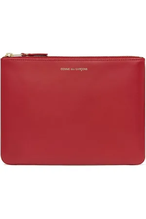 Comme des Garçons Heren, Accessoires, Rood, Maat: ONE Size Leer