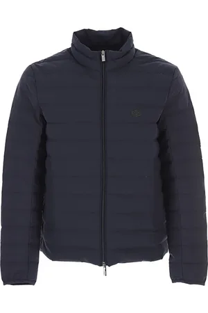 Emporio Armani Heren, Jassen, Blauw, Maat: M