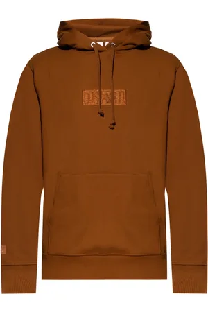 Maison Kitsuné Heren, Sweatshirts & Hoodies, Bruin, Maat: S Katoen