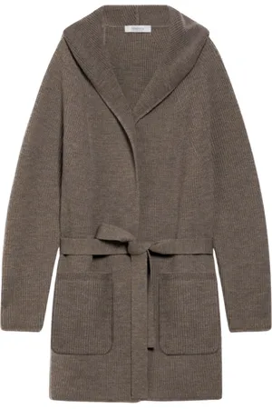 Max Mara Dames, Truien, Bruin, Maat: M Wol