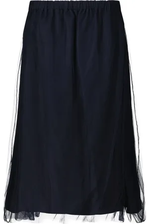 Fabiana Filippi Dames, Rokken, Blauw, Maat: M Tulle