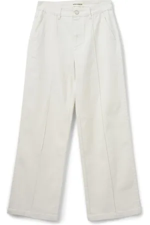 Sofie Schnoor Dames, Jeans, Wit, Maat: L