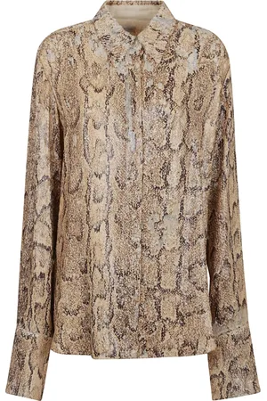 DRIES VAN NOTEN Dames, Blouses & Shirts, , Maat: M Katoen