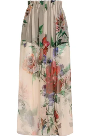 Dolce & Gabbana Dames, Rokken, Veelkleurig, Maat: XS Zijde