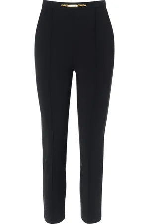 Elisabetta Franchi Dames, Broeken, Zwart, Maat: S Polyamide