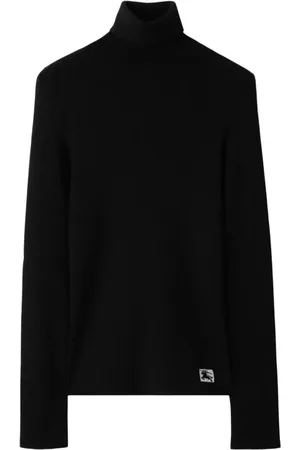 Burberry Dames, Truien, Zwart, Maat: S Wol