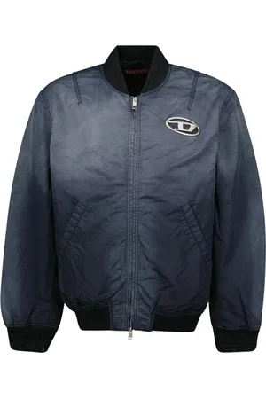 Diesel Heren, Jassen, Blauw, Maat: M Nylon