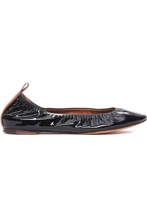 Lanvin Dames, Schoenen, Zwart, Maat: 35 EU Leer