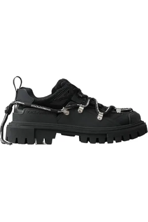Dolce & Gabbana Heren, Schoenen, Zwart, Maat: 39 EU Leer