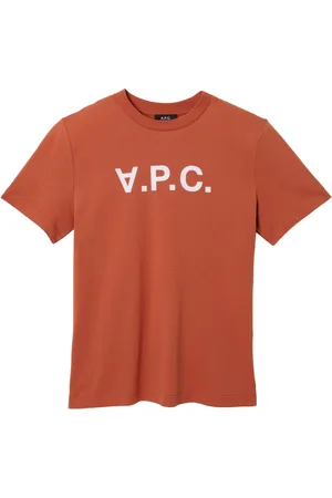 A.P.C. Heren, Tops, Bruin, Maat: L Katoen