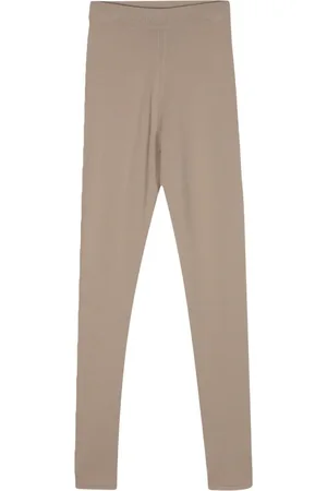 Calvin Klein Dames, Broeken, Groen, Maat: L Nylon