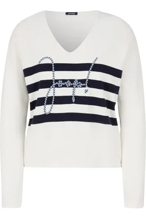 JOOP! Unisex, Truien, Wit, Maat: M Leer