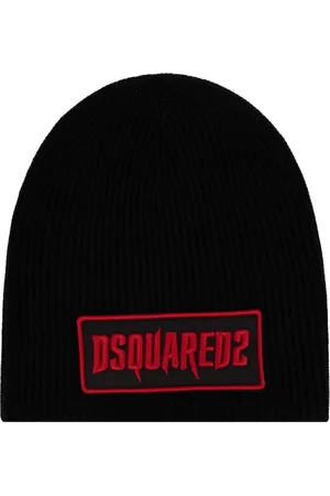 Dsquared2 Heren, Accessoires, Zwart, Maat: ONE Size Wol