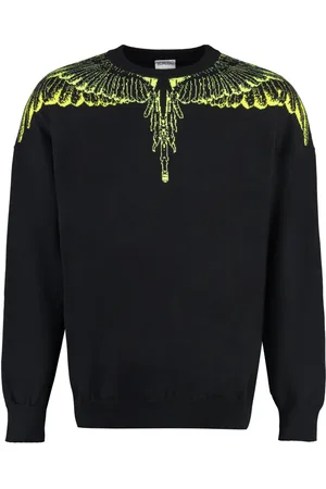 MARCELO BURLON Heren, Sweatshirts & Hoodies, Zwart, Maat: S Katoen