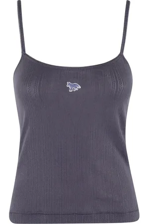 Maison Kitsuné Dames, Tops, Blauw, Maat: S Jersey