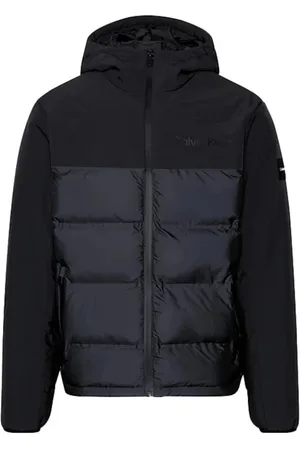 Calvin Klein Heren, Jassen, Zwart, Maat: XL Poliester