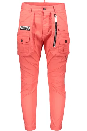 Dsquared2 Heren, Broeken, Roze, Maat: L Katoen