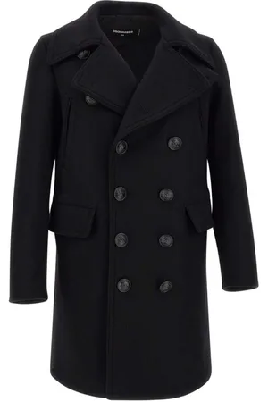 Dsquared2 Heren, Mantels, Zwart, Maat: M