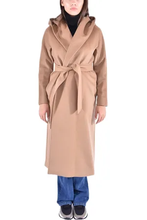 Max Mara Dames, Mantels, Bruin, Maat: 2XS Kasjmier