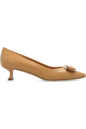 Salvatore Ferragamo Dames, Schoenen, , Maat: 35 1/2 EU Leer
