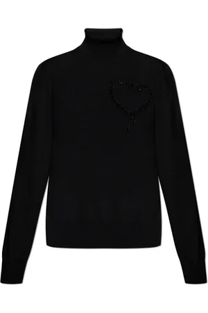 Dsquared2 Dames, Truien, Zwart, Maat: S Wol