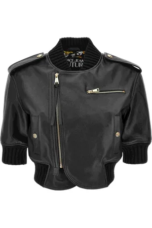 VERSACE Dames, Jassen, Zwart, Maat: L