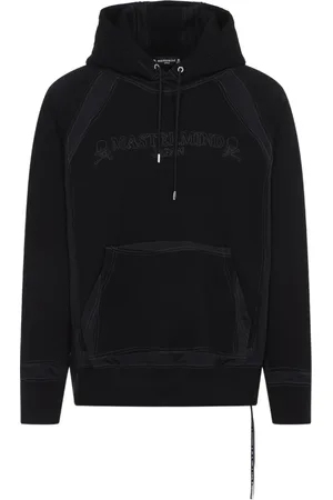 MASTERMIND Heren, Sweatshirts & Hoodies, Zwart, Maat: L Katoen
