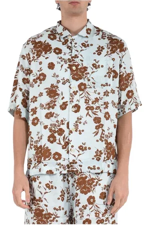 LANEUS Heren, Overhemden, Veelkleurig, Maat: 2XL Viscose