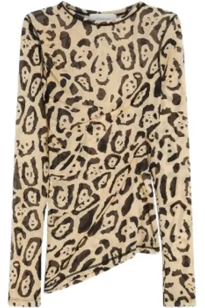 Max Mara Dames, Tops, Bruin, Maat: M